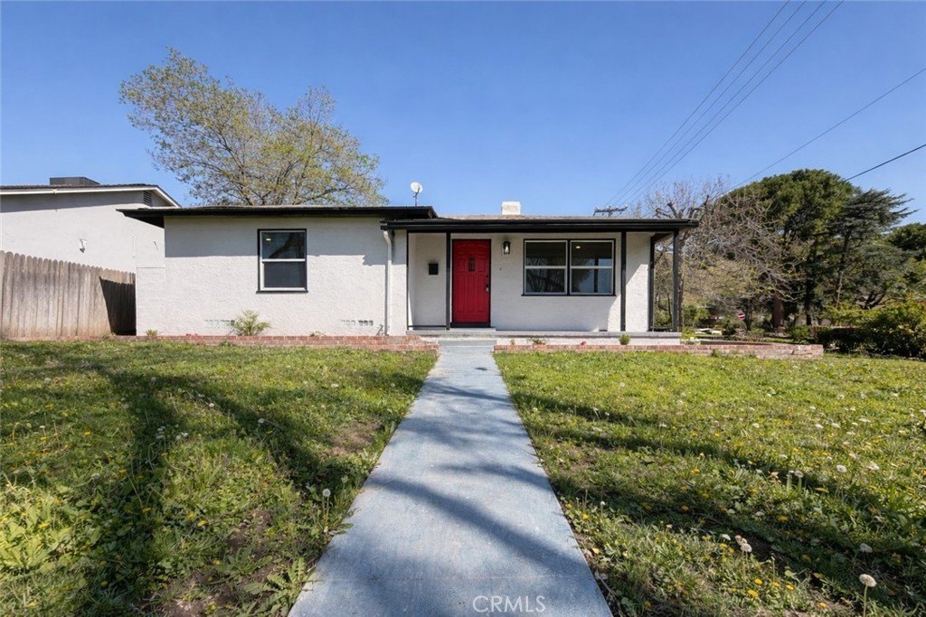 Front of the home, Bussey, San Bernardino